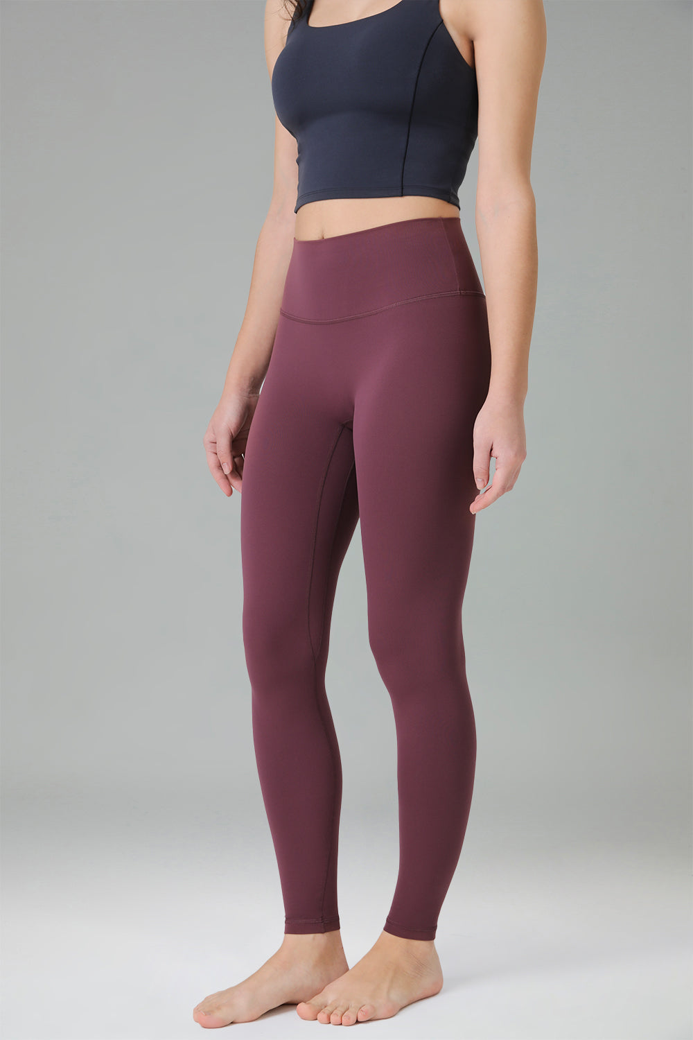 Dreamlux High Waisted No Front Seam Workout 7/8 Leggings 25