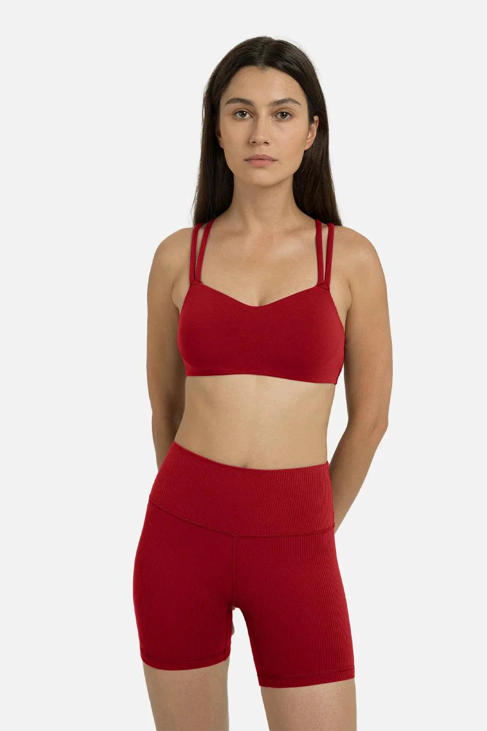 Dreamlux Buttery Soft Ribbed Cropped Leggings 6