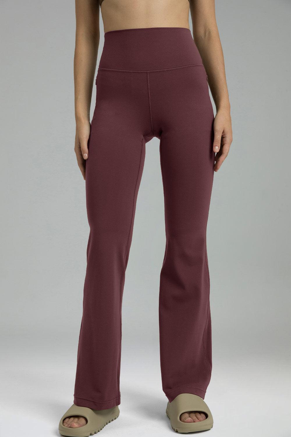 Dreamlux Zip Pocket Yoga Pants Flared Legging Bootcut 29.5