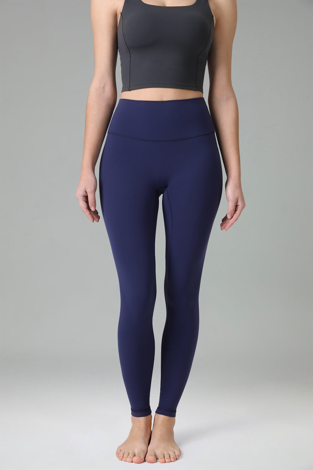 Dreamlux High Waisted No Front Seam Workout Full Length Leggings 28