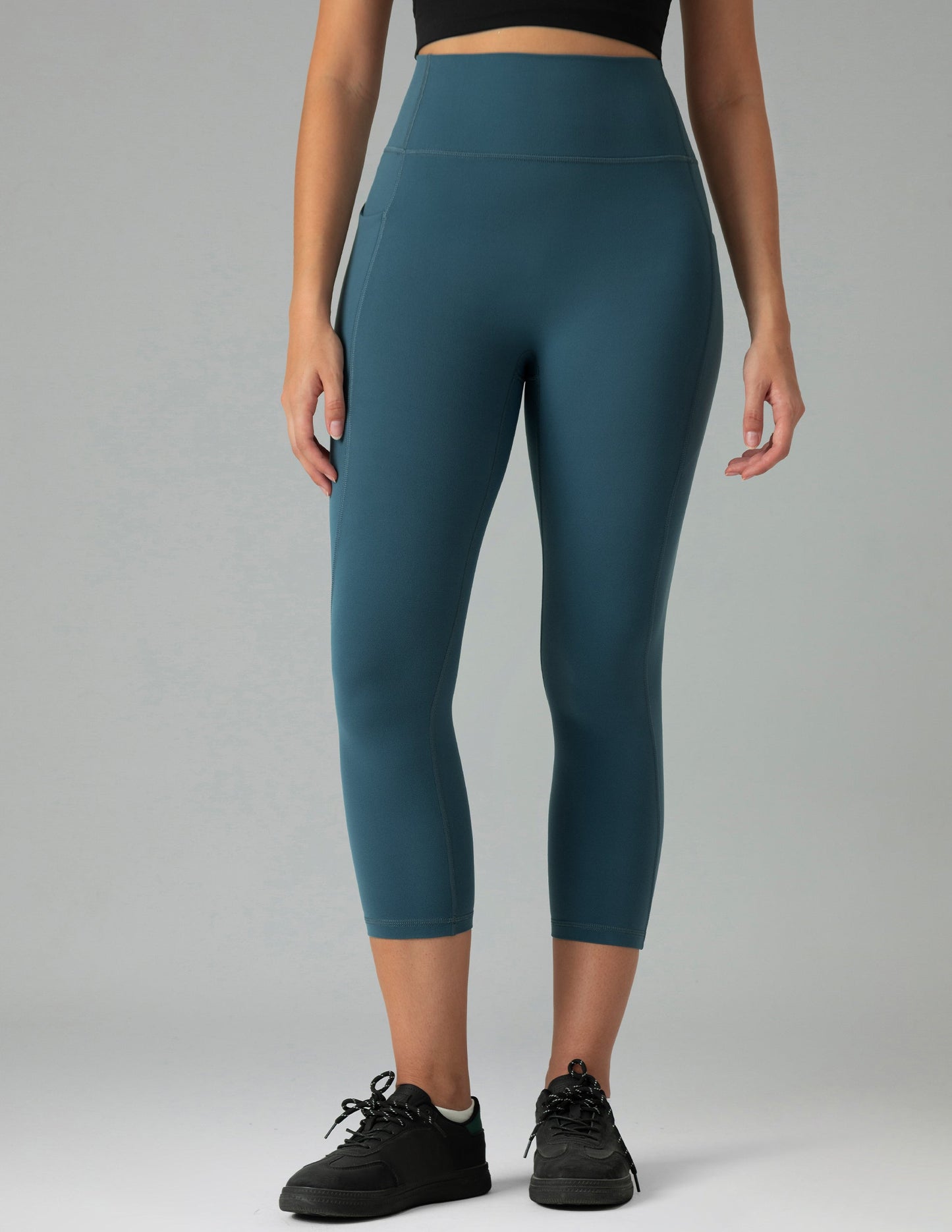 Dreamlux High Waisted No Front Seam 21 Workout Leggings w/Pockets