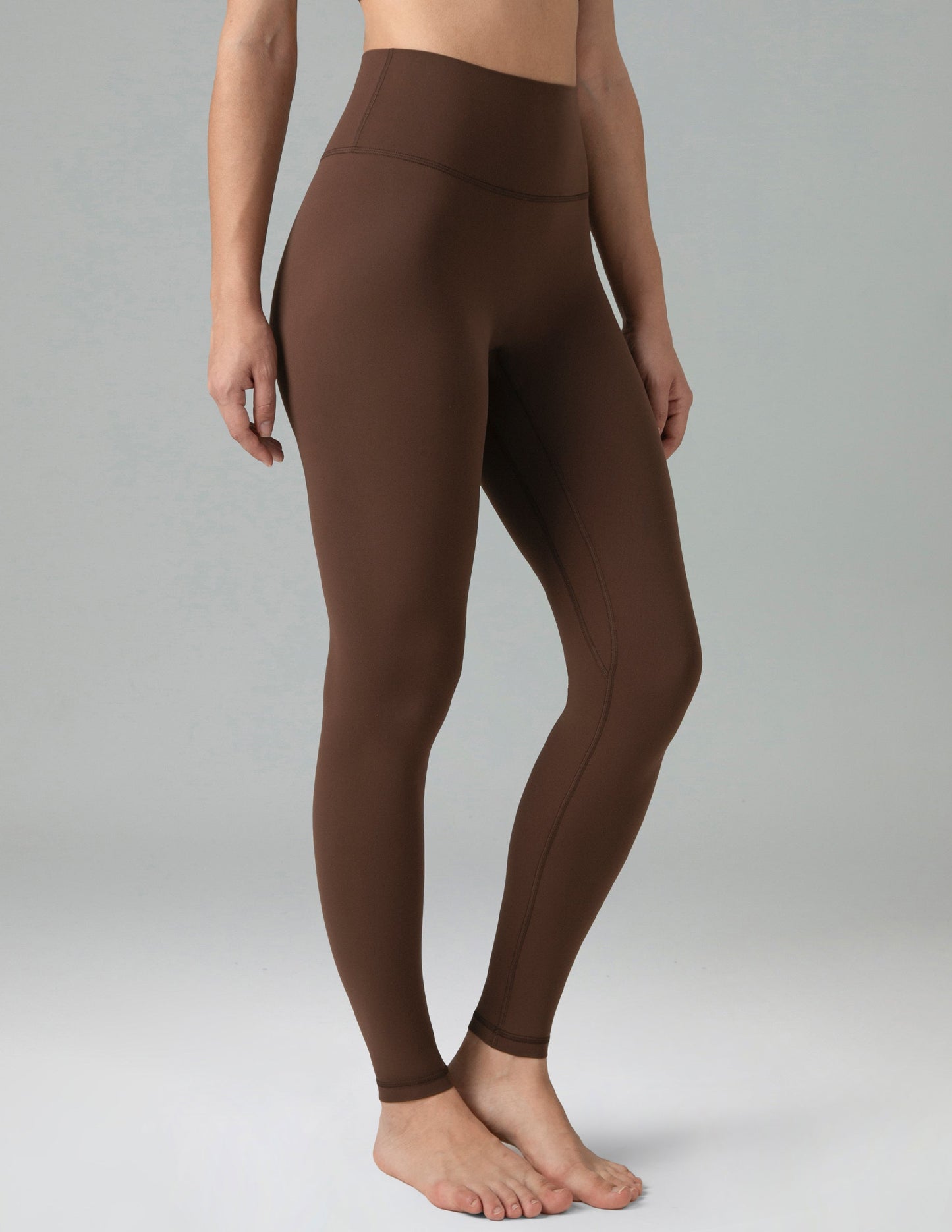 Dreamlux High Waisted No Front Seam Workout Full Length Leggings 28