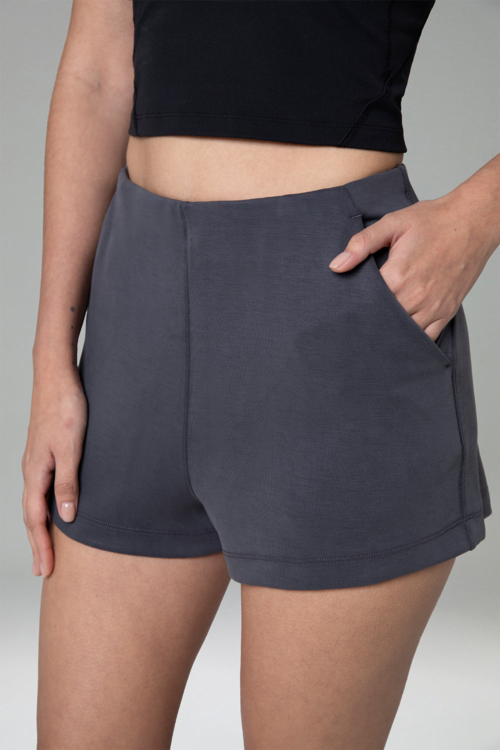 Modal Streamline Shorts w/Pockets