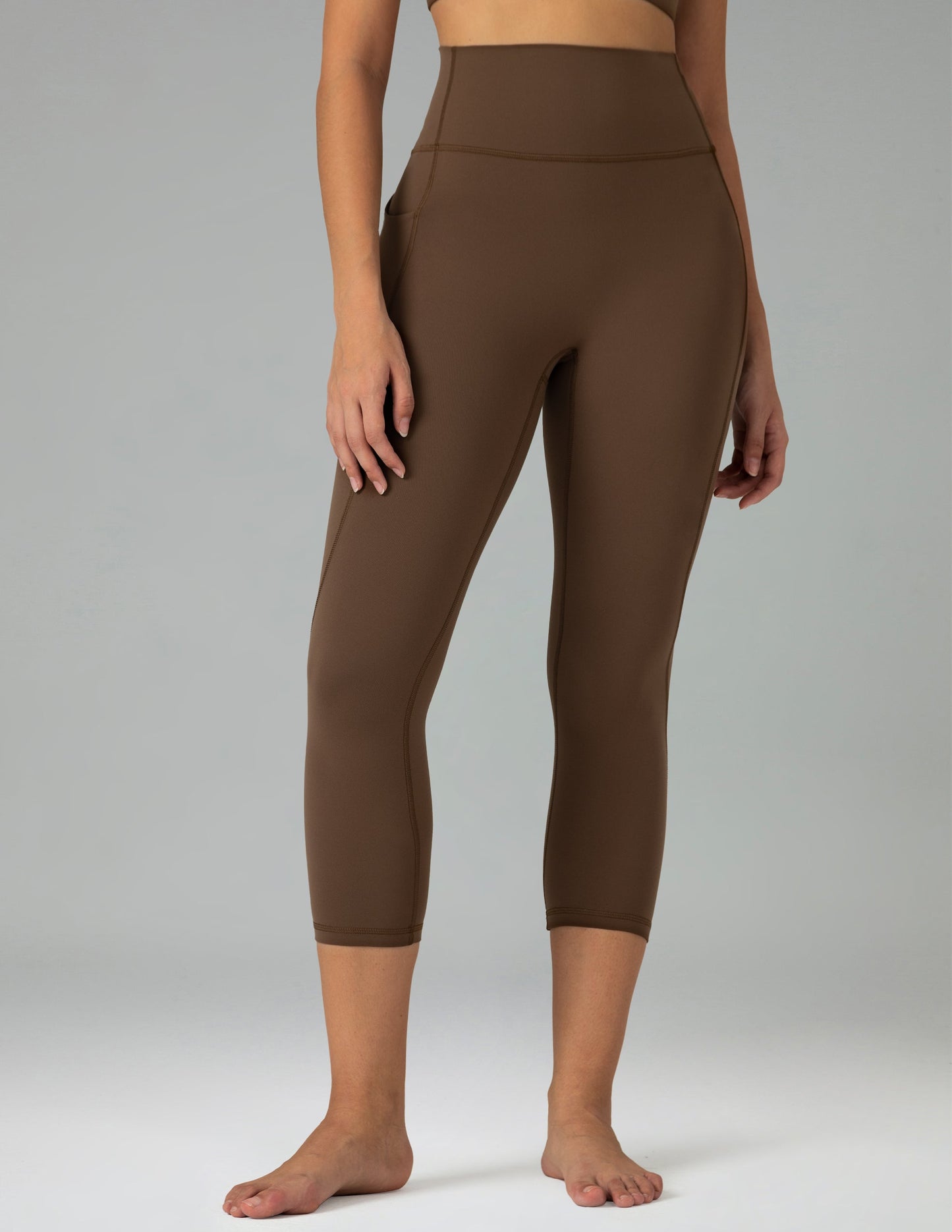 Dreamlux High Waisted No Front Seam 21 Workout Leggings w/Pockets