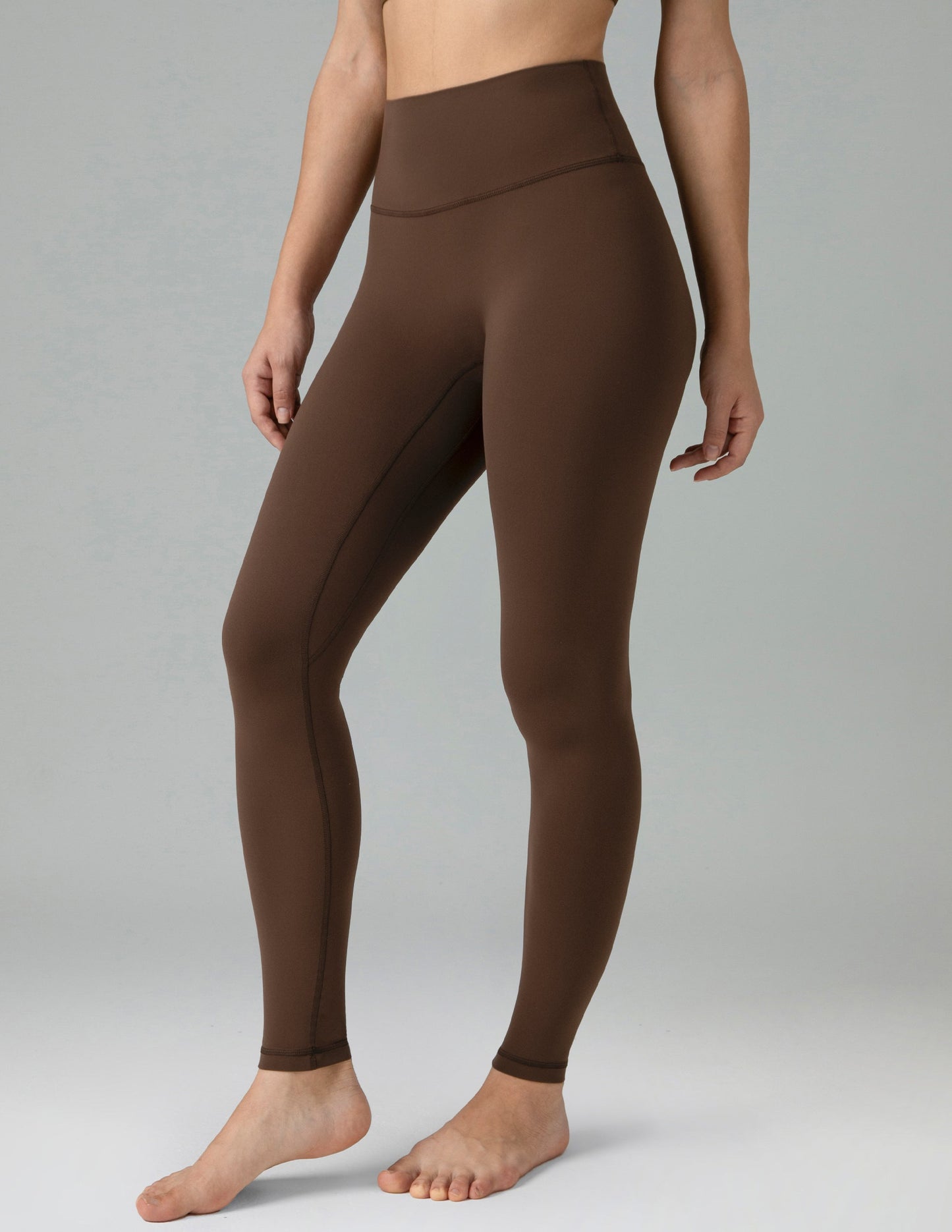 Dreamlux High Waisted No Front Seam Workout Full Length Leggings 28