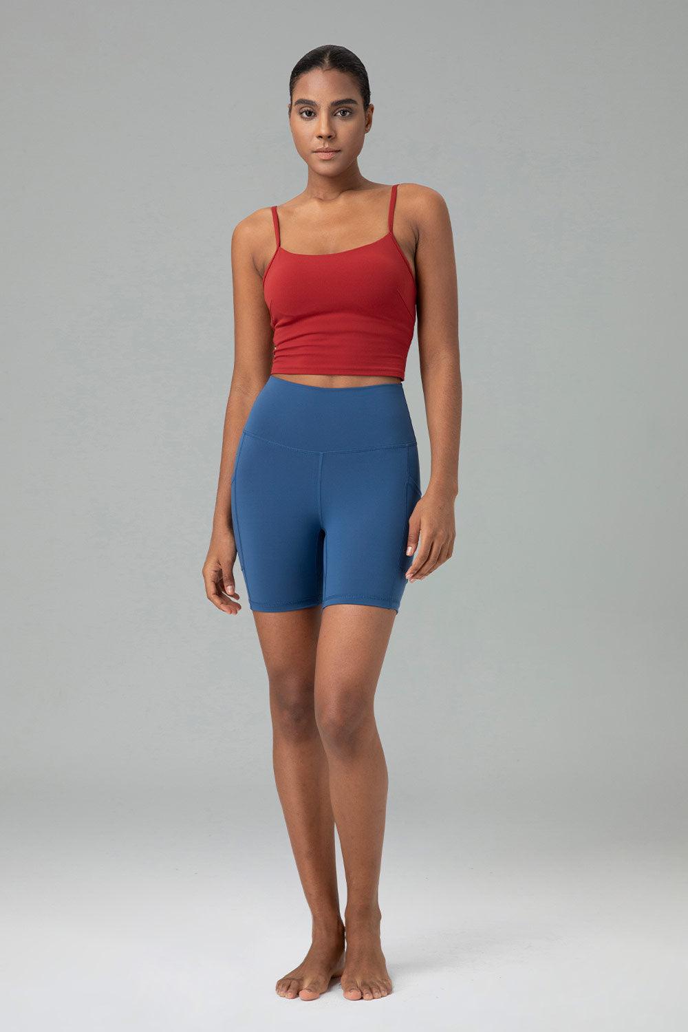 Essential No-Roll High Waisted Sports Leggings w/Pockets 6