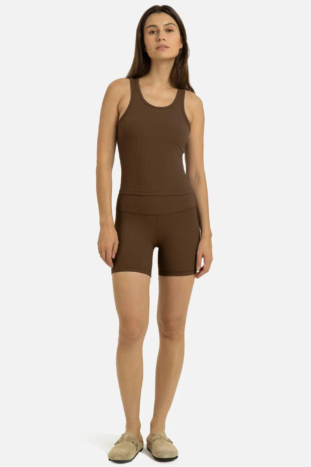 Dreamlux Buttery Soft Ribbed Cropped Leggings 6