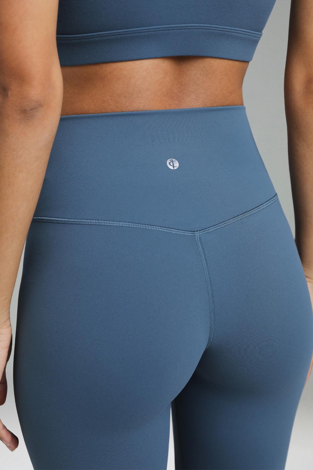 Dreamlux High Waisted No Front Seam Workout 7/8 Leggings 25