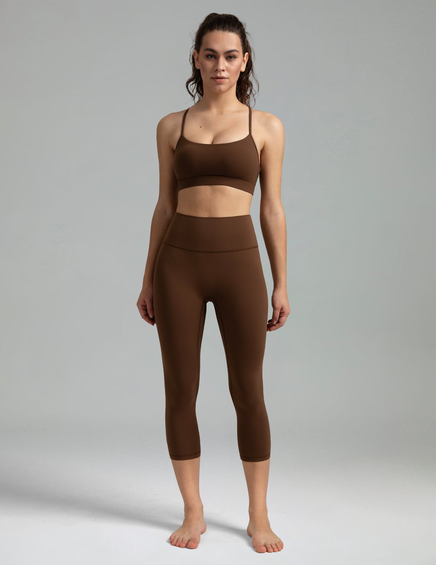 Dreamlux High Waisted No Front Seam 21 Workout Leggings