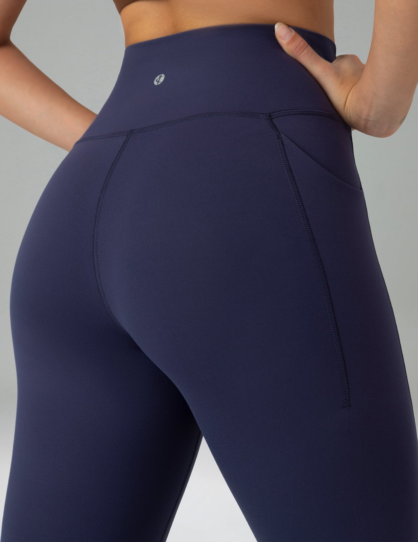 Dreamlux High Waisted No Front Seam 21 Workout Leggings w/Pockets
