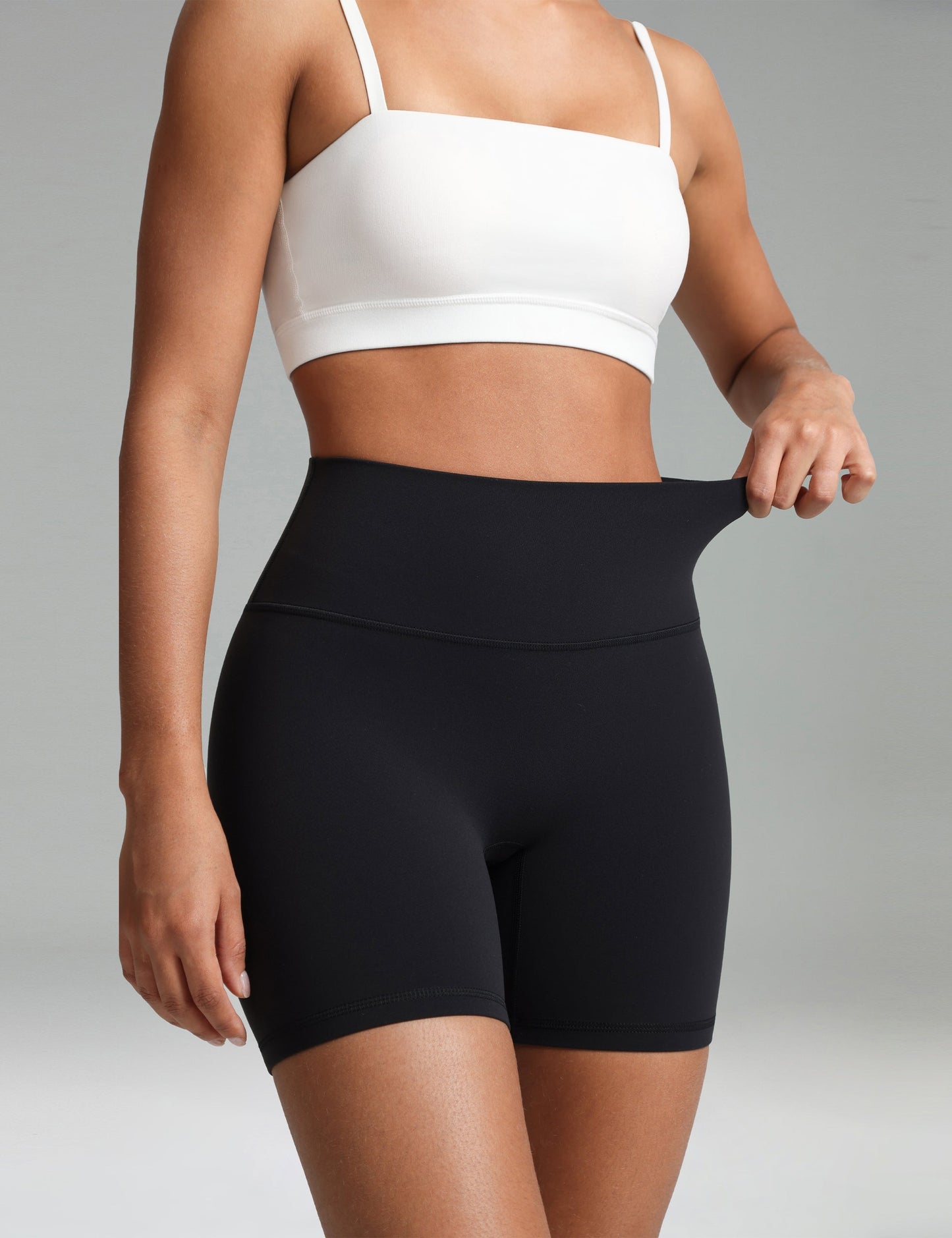 Dreamlux High Rise No Front Seam Shorts 6