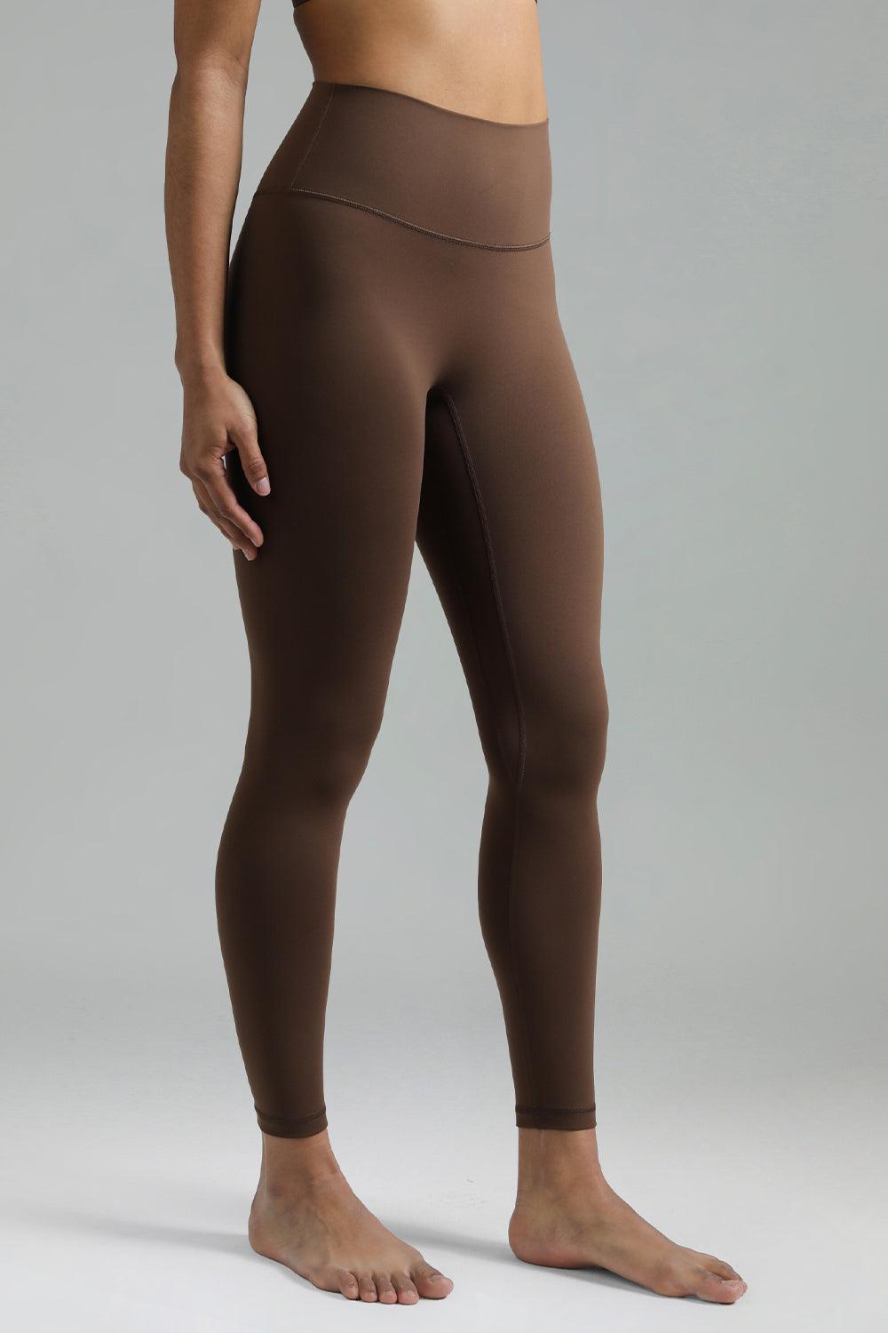 Dreamlux High Waisted No Front Seam Workout 7/8 Leggings 25