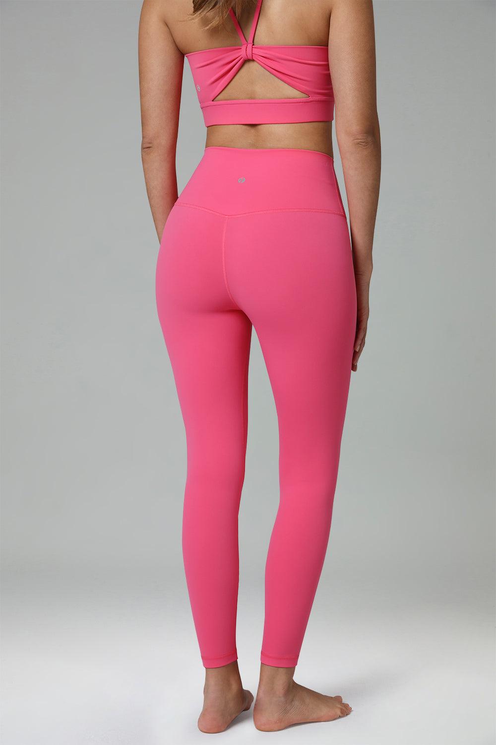 Dreamlux High Waisted No Front Seam Workout 7/8 Leggings 25