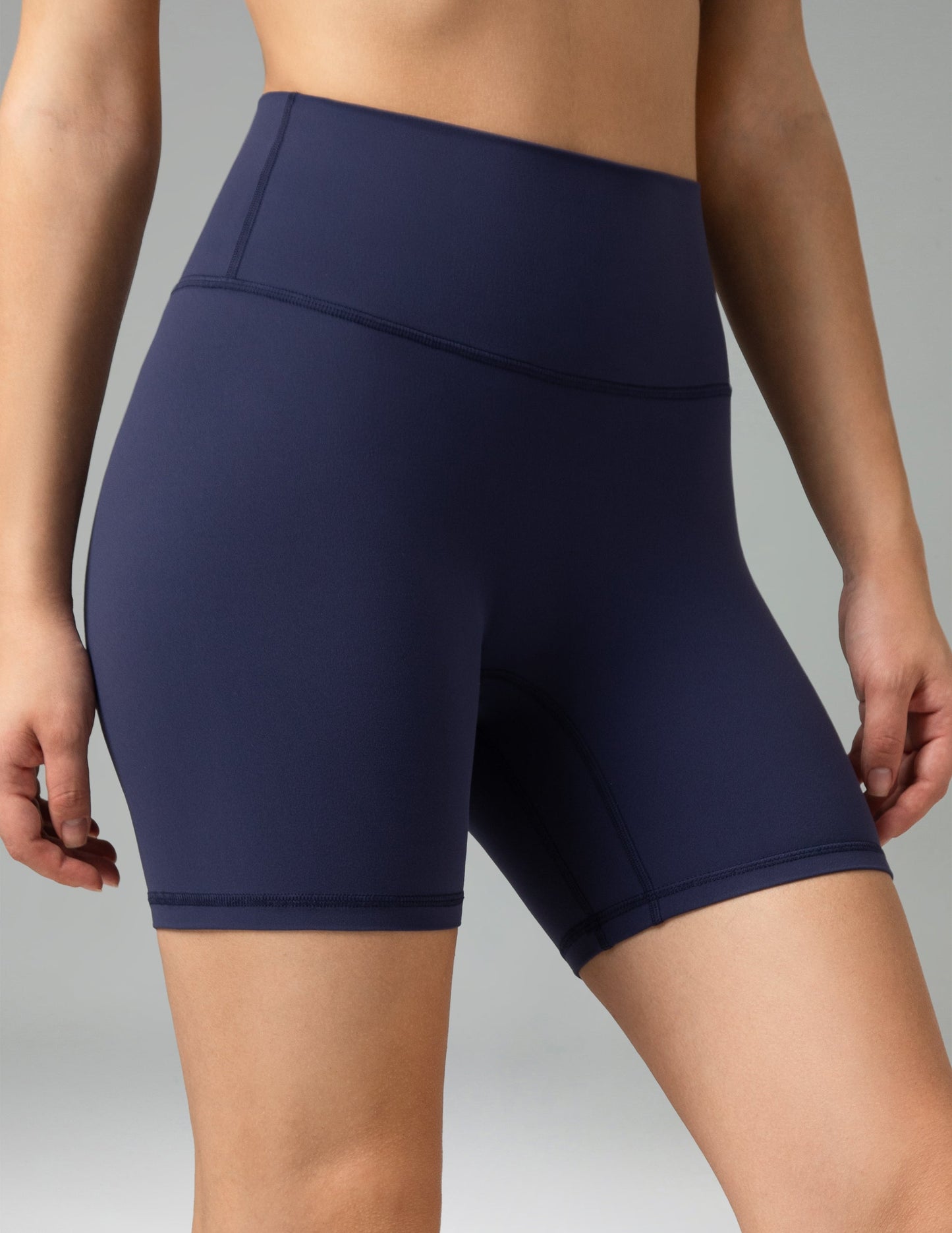 Dreamlux High Rise No Front Seam Shorts 6