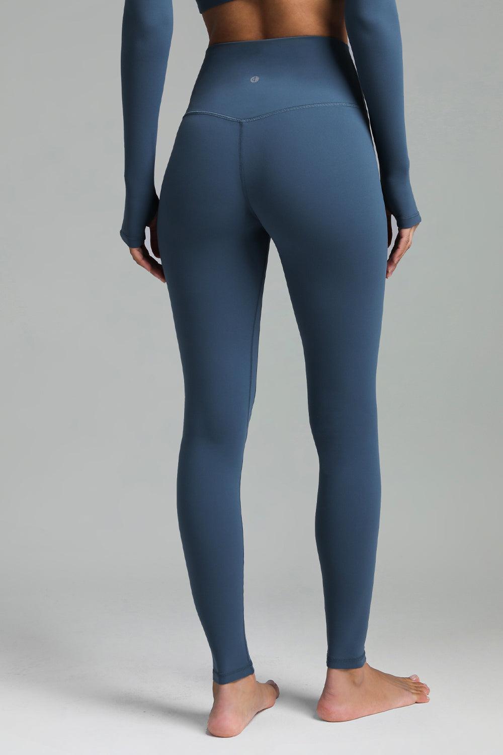 Dreamlux High Waisted No Front Seam Workout Full Length Leggings 28