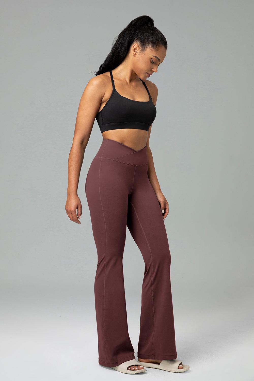 Dreamlux Crossover Yoga Pants Flared Legging Bootcut 29.5