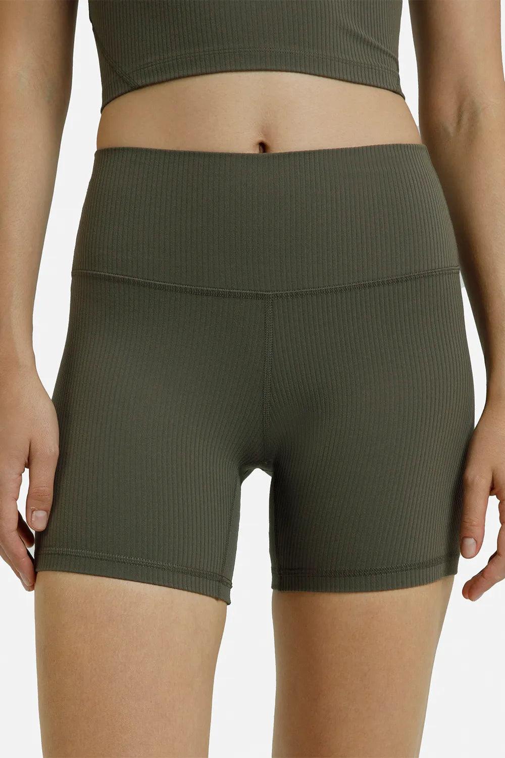 Dreamlux Buttery Soft Ribbed Cropped Leggings 6