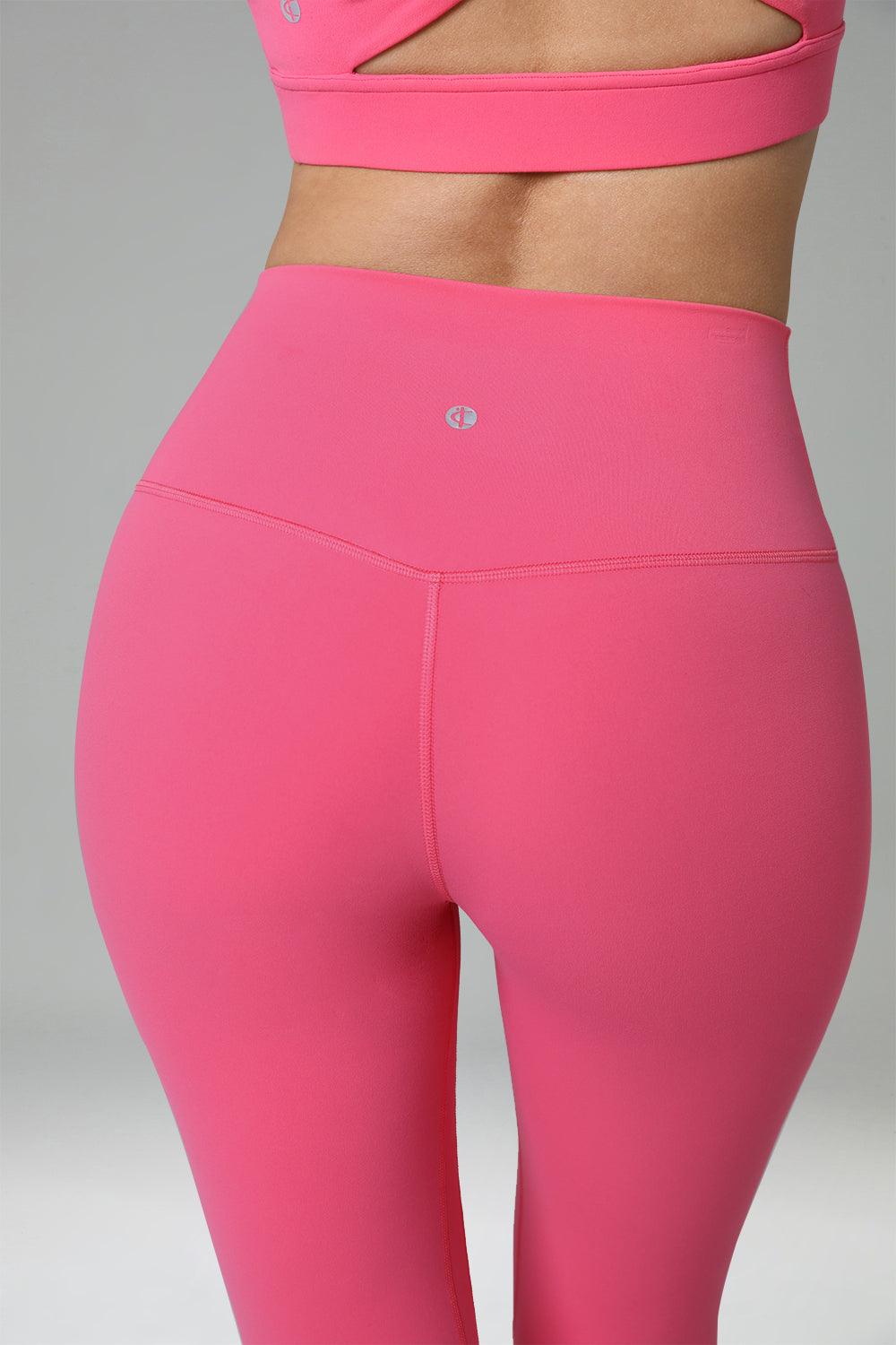 Dreamlux High Waisted No Front Seam Workout Full Length Leggings 28