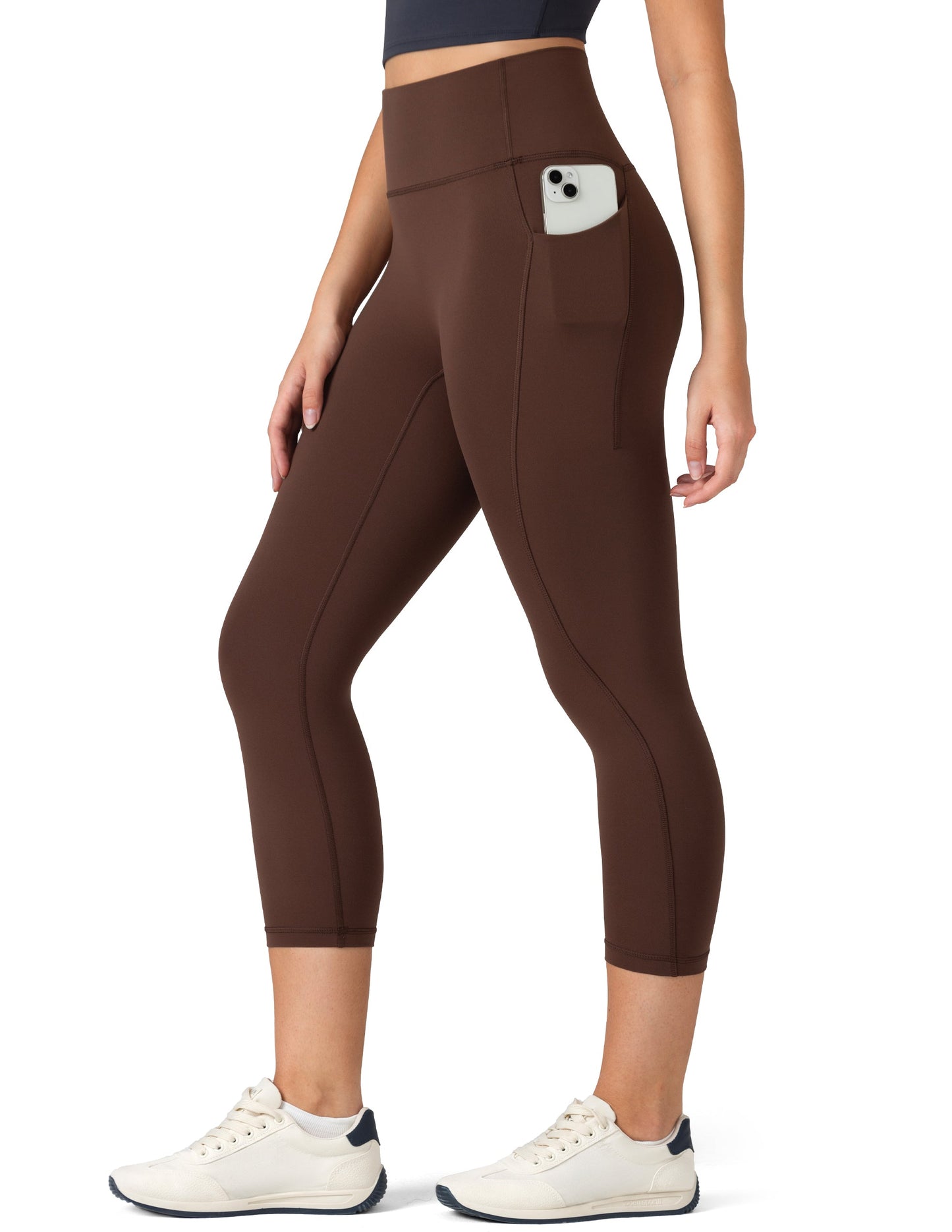 Dreamlux High Waisted No Front Seam 21 Workout Leggings w/Pockets