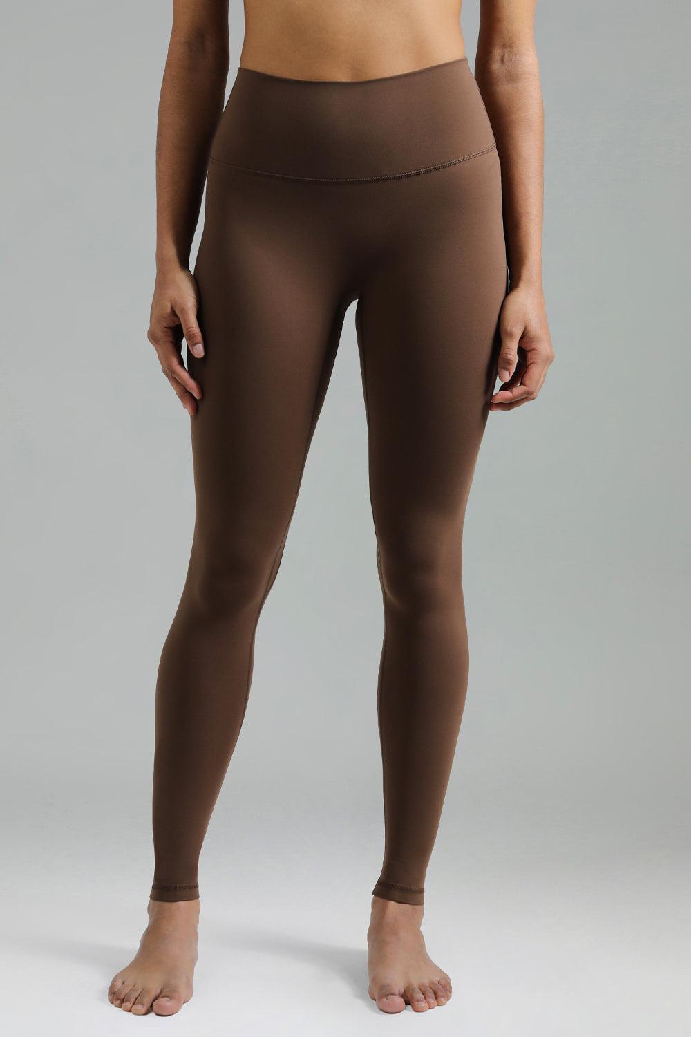 Dreamlux High Waisted No Front Seam Workout Full Length Leggings 28