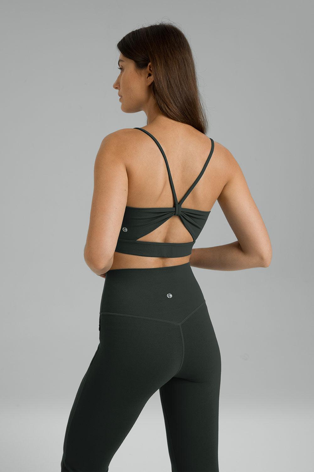 Dreamlux Zip Pocket Yoga Pants Flared Legging Bootcut 29.5