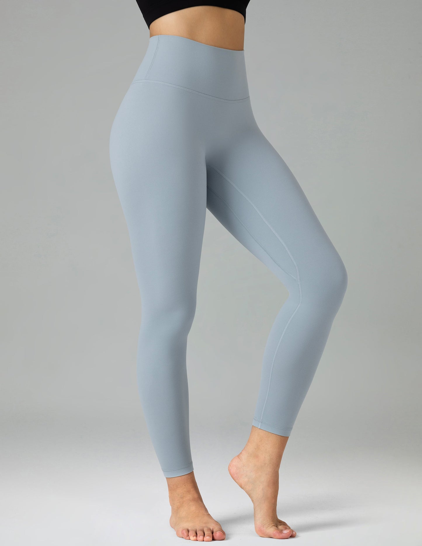 Dreamlux High Waisted No Front Seam Workout 7/8 Leggings 25