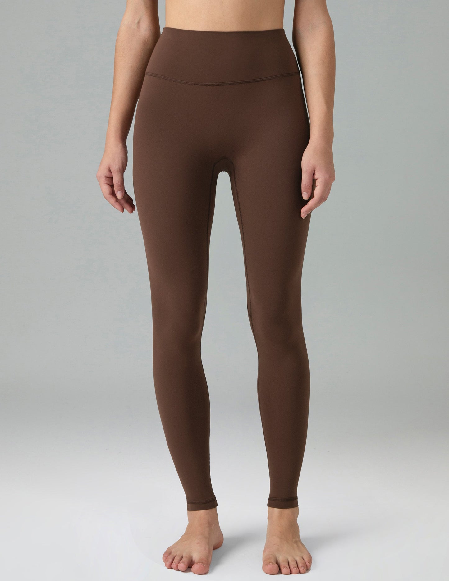 Dreamlux High Waisted No Front Seam Workout Full Length Leggings 28