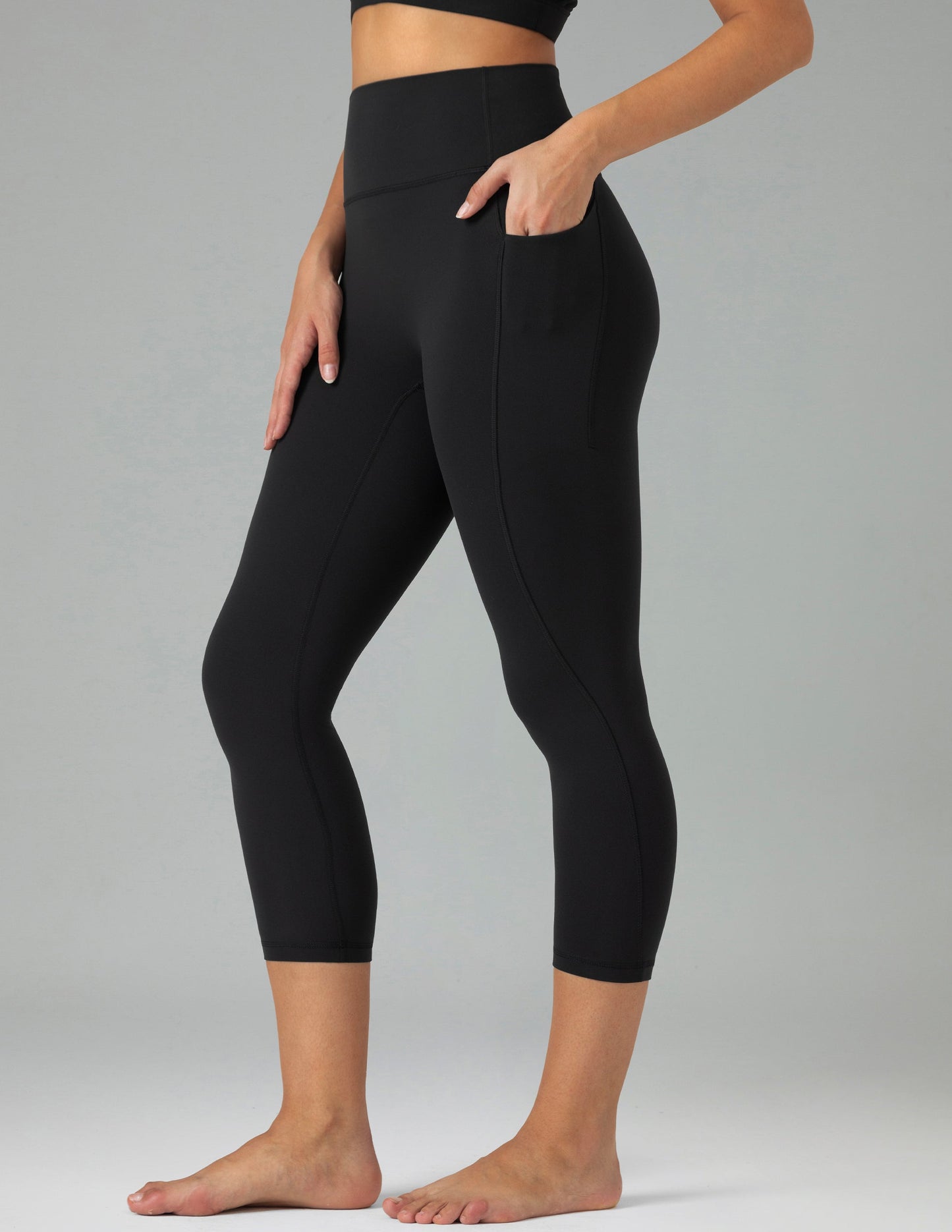 Dreamlux High Waisted No Front Seam 21 Workout Leggings w/Pockets