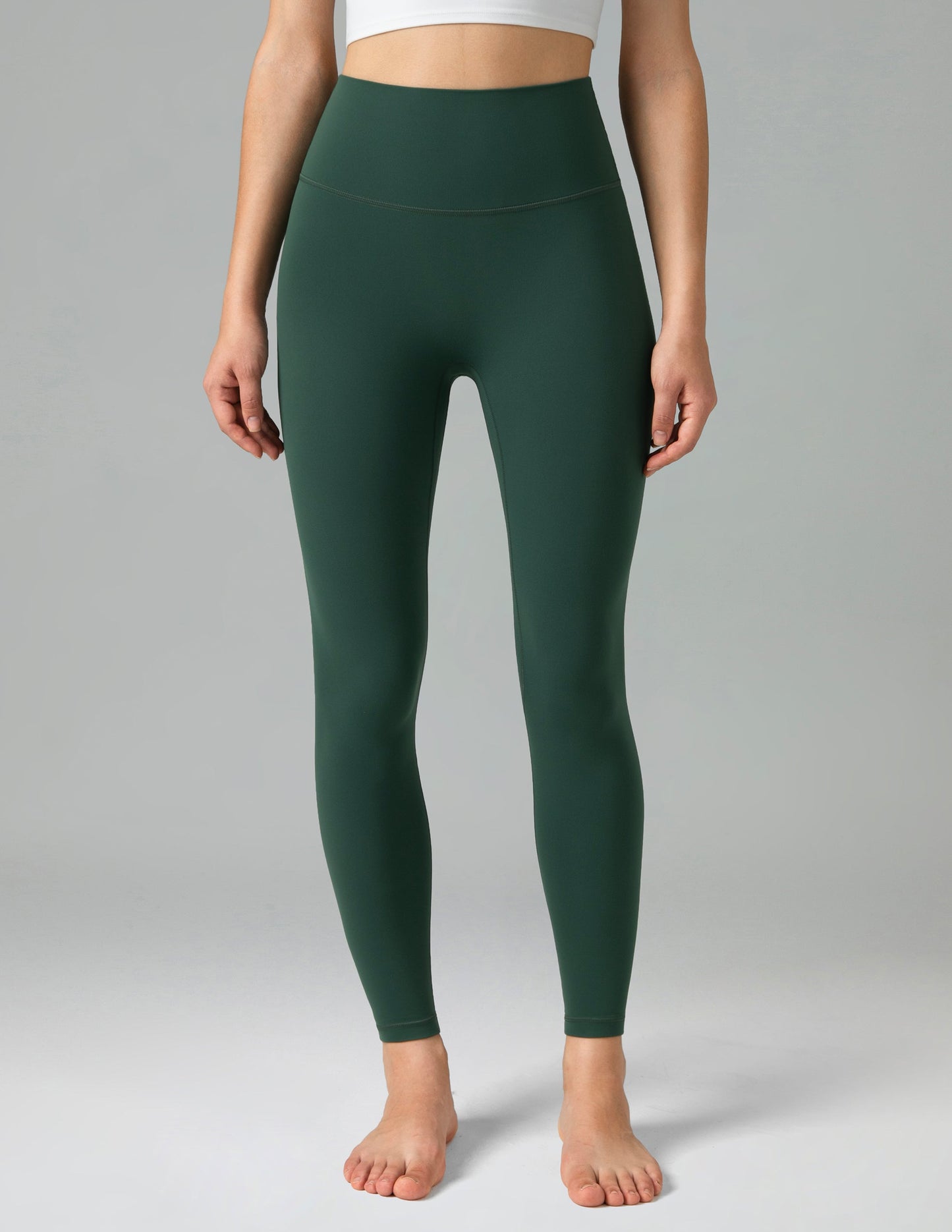 Dreamlux High Waisted No Front Seam Workout 7/8 Leggings 25