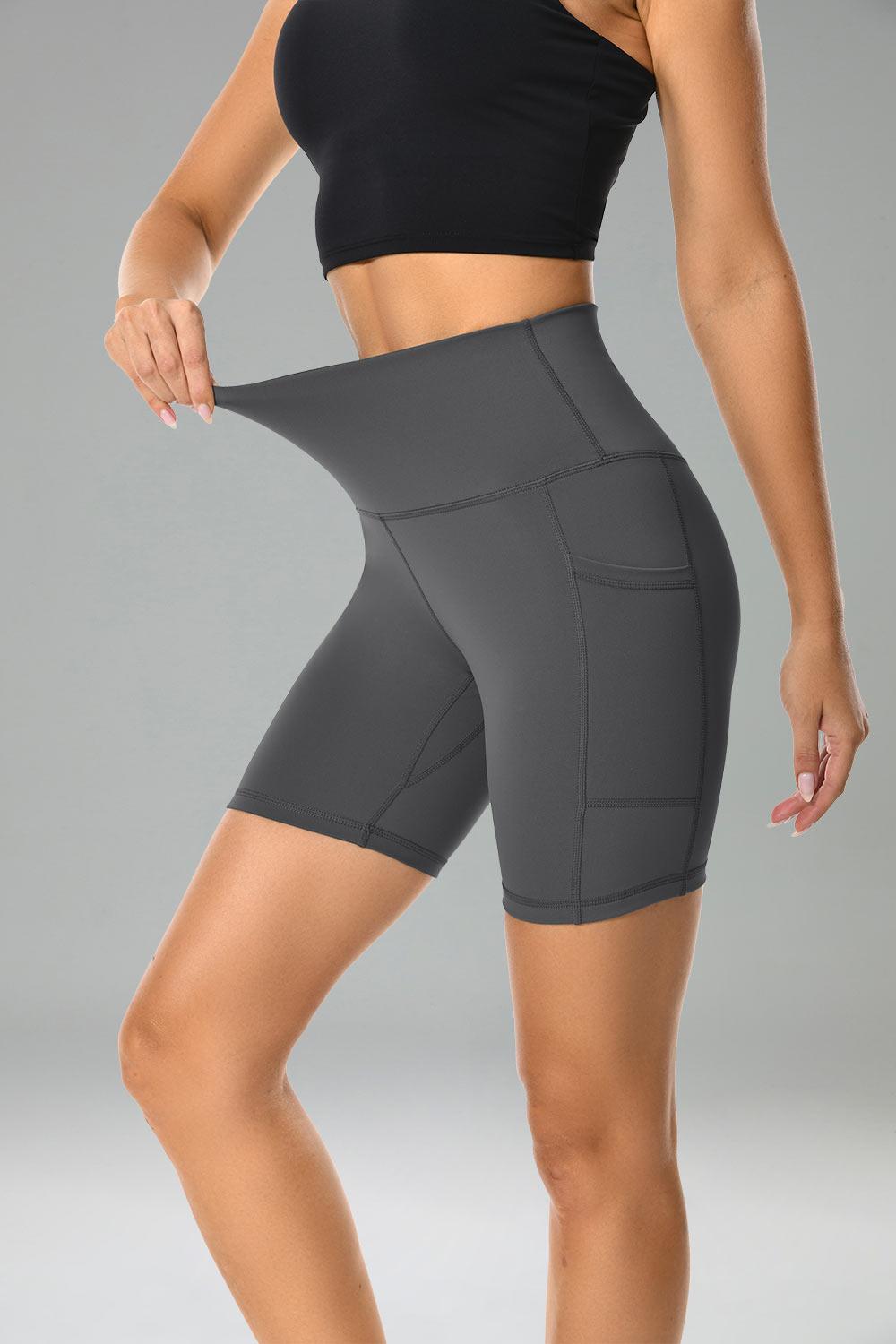 Essential No-Roll High Waisted Sports Leggings w/Pockets 6