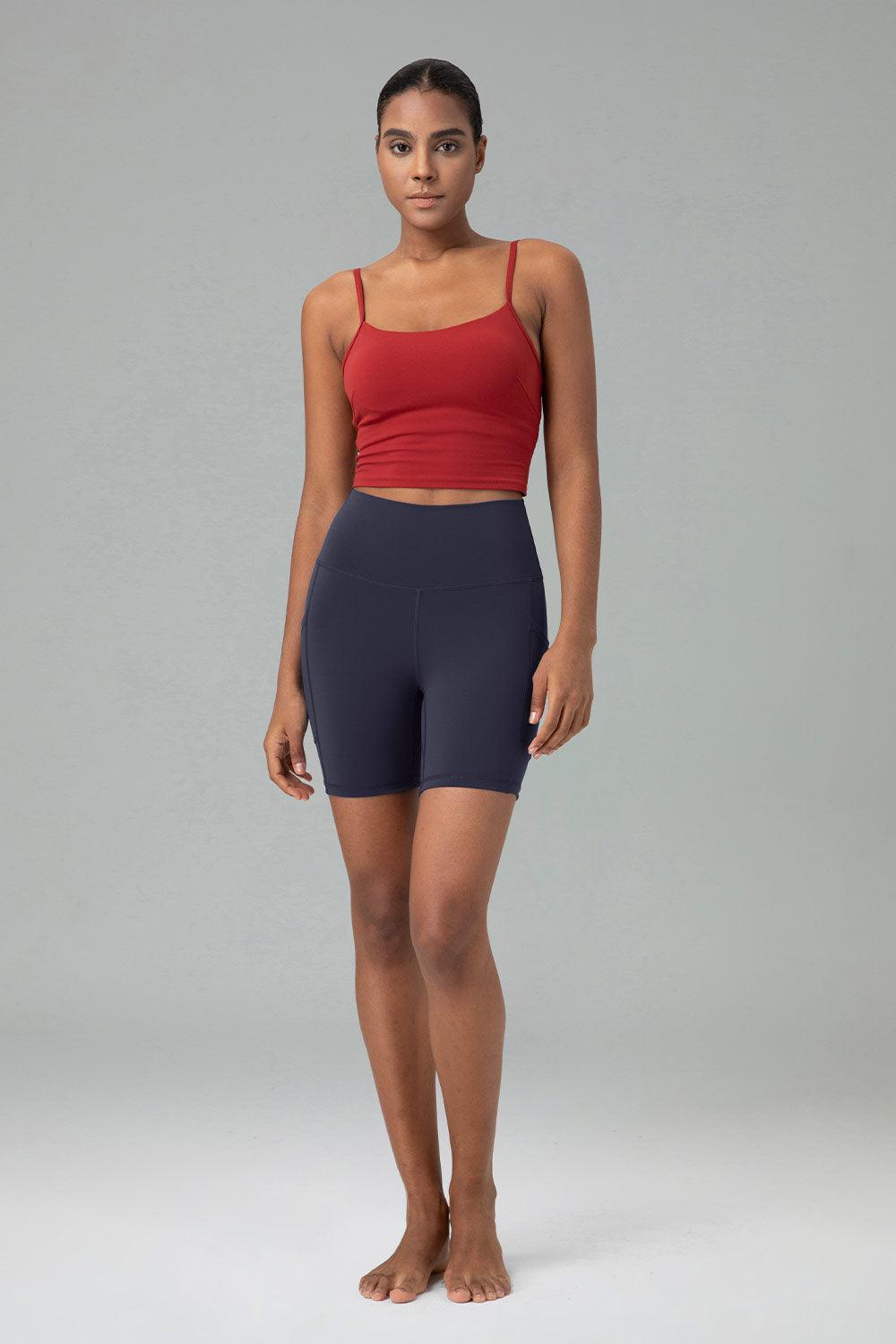 Essential No-Roll High Waisted Sports Leggings w/Pockets 6