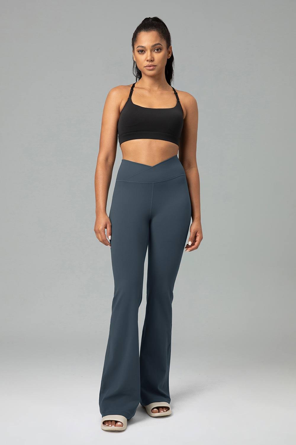 Dreamlux Crossover Yoga Pants Flared Legging Bootcut 29.5