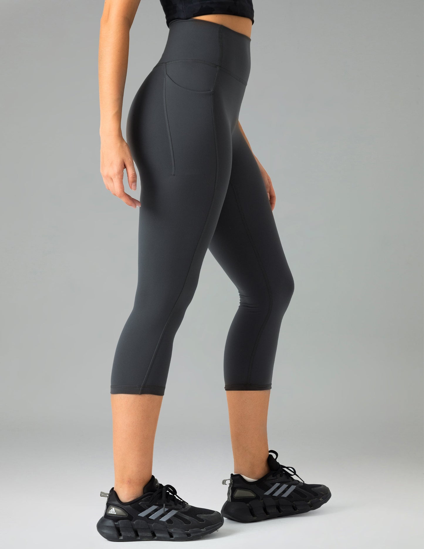 Dreamlux High Waisted No Front Seam 21 Workout Leggings w/Pockets