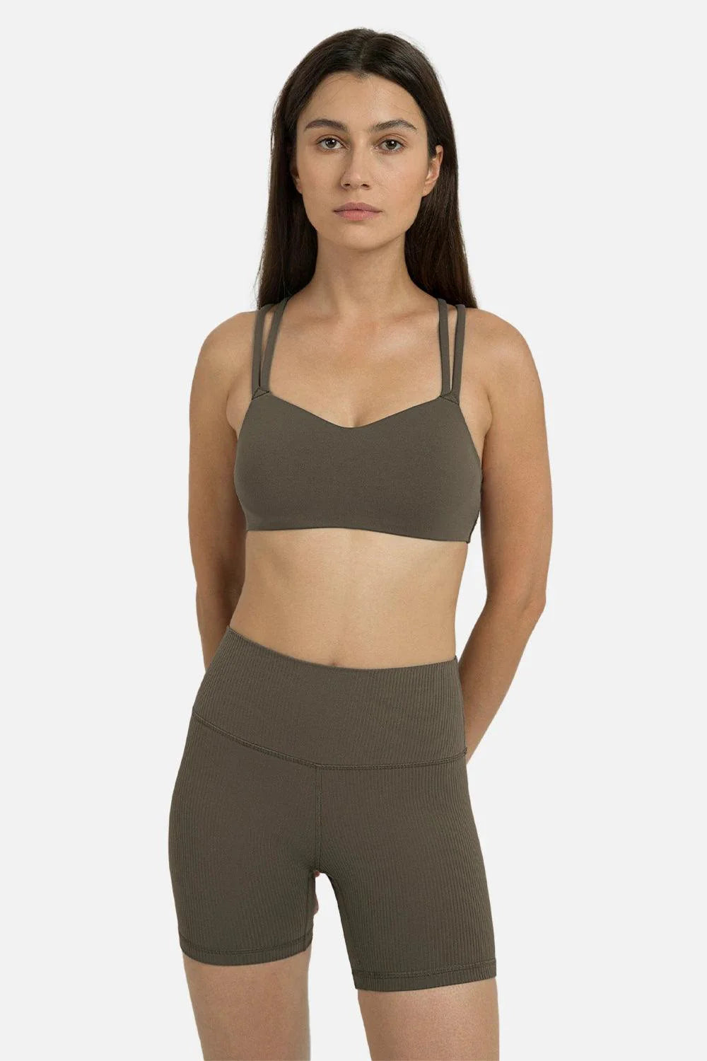 Dreamlux Buttery Soft Ribbed Cropped Leggings 6