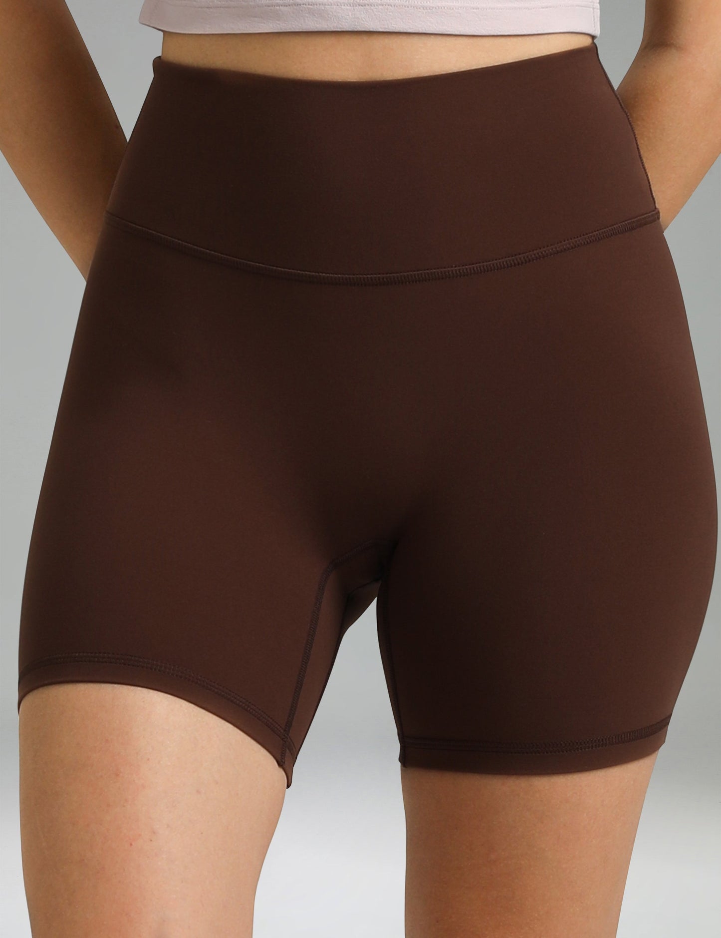 Dreamlux High Rise No Front Seam Shorts 6