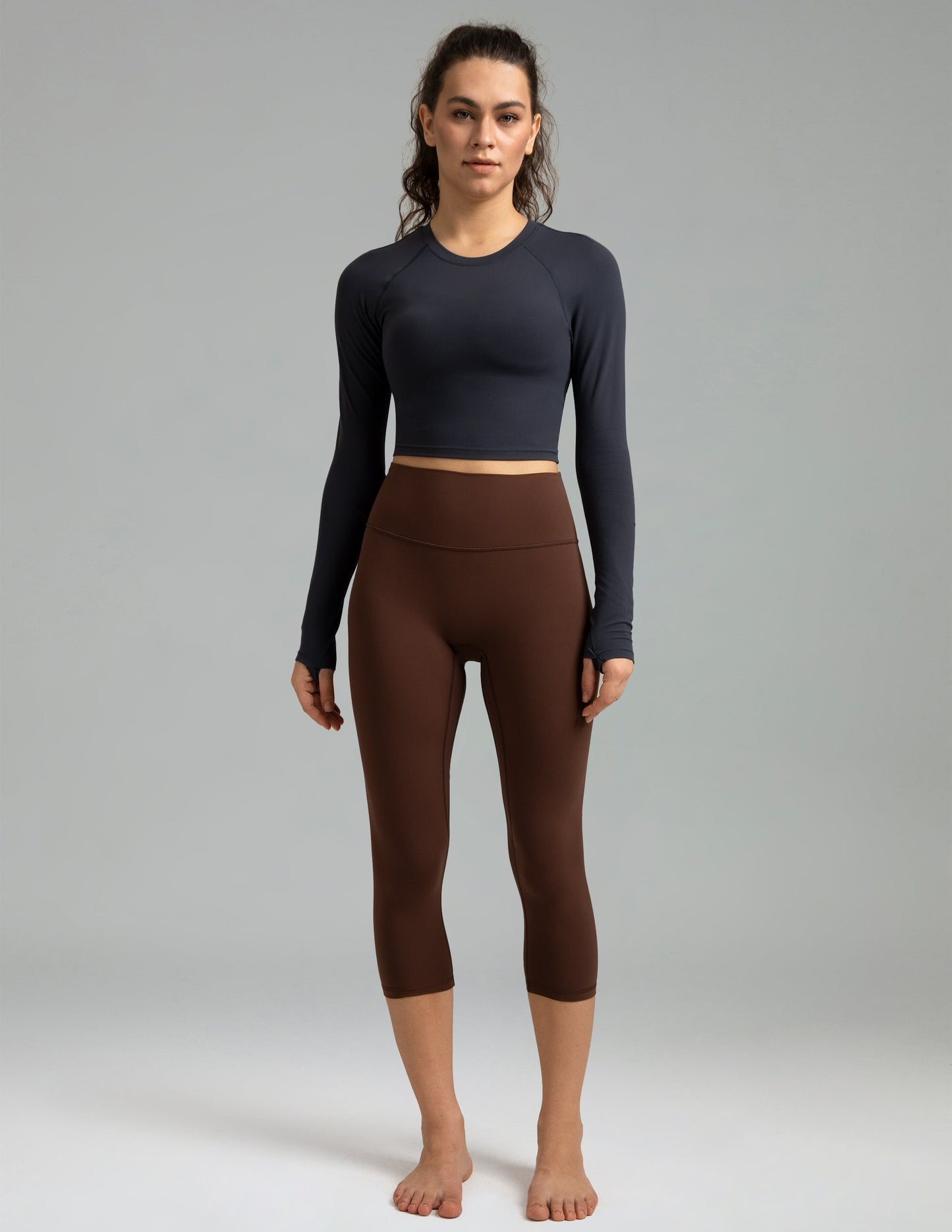 Dreamlux High Waisted No Front Seam 21 Workout Leggings