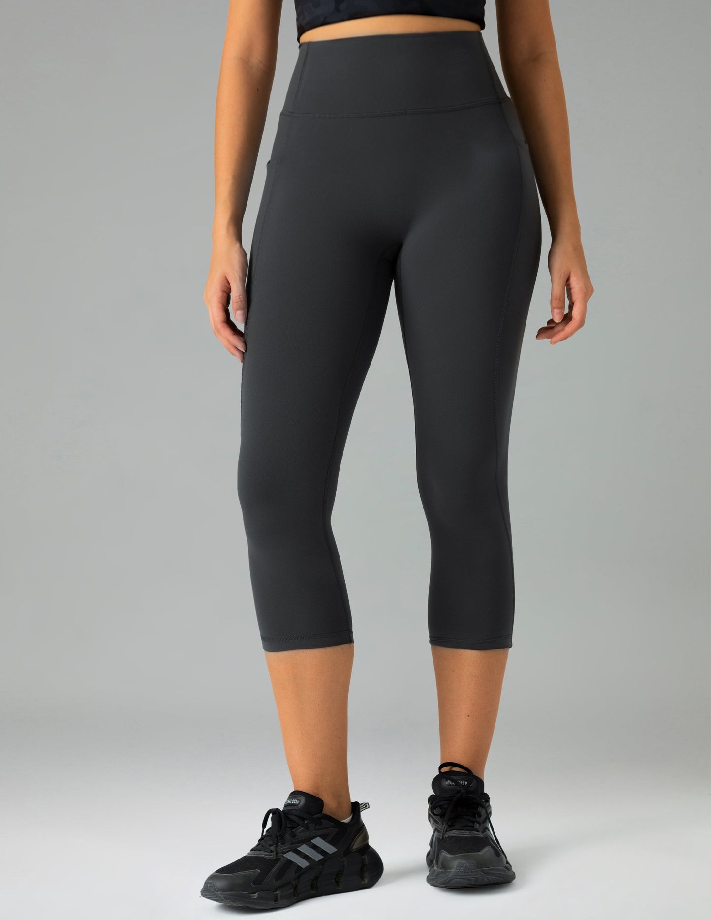 Dreamlux High Waisted No Front Seam 21 Workout Leggings w/Pockets