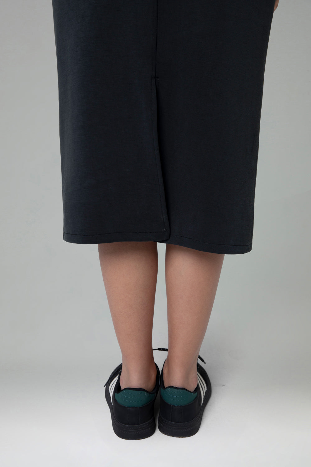 Modal Streamline Midi Skirts w/Pockets
